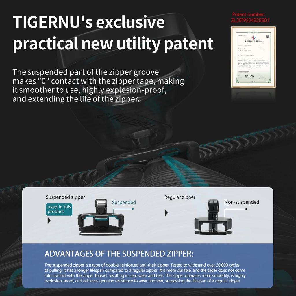 Сумка на плечо Tigernu Нагрудная сумка Черная T-S8889 Мужская 9,7-дюймовая сумка для iPad в корейском стиле Водонепроницаемая сумка через плечо Мужская сумка TSA Anti Theft Pack