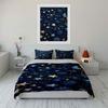 "Shimmering crystal starry dreams" Bedding sets Duvet covers Pillowcases(1* Duvet Cover 2* Pillowcases without duvet insert)