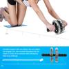 Fitness Roller with Bearing Workout Abdominal Exerciser Pull Strap Set Domestic Training Equipment Waist Slimming Sport