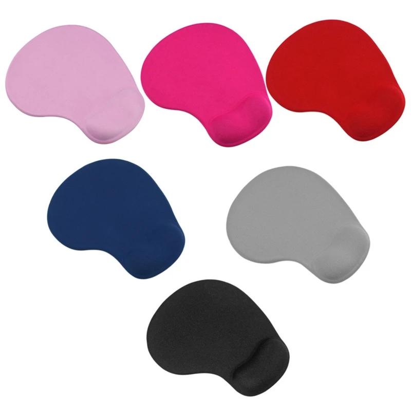 Office Mousepad with Gel Wrist Support Ergonomic Gaming Desktop Mouse Pad Wrist Rest Drop Shipping