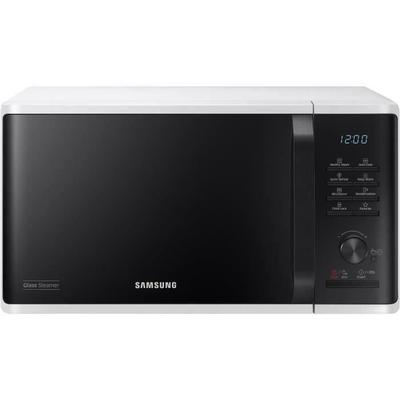 Микроволновая печь Solo 23л - SAMSUNG - MS23K3555EW - Белый - Электронное управление + кнопка - Функция поддержания тепла