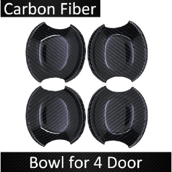 Черное углеродное волокно для Mazda 3 BK Sedan Hatch MPS 2004 2005 2006 2007 2008 2009, крышка дверной ручки, наклейка на ремонт автомобиля