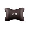 Для автомобиля Jeep Кожаное Сиденье Подголовник Подушка для Шеи Подушка Сиденья Для Jeep Grand Cherokee Wrangler JK Gladiator Compass Renegade