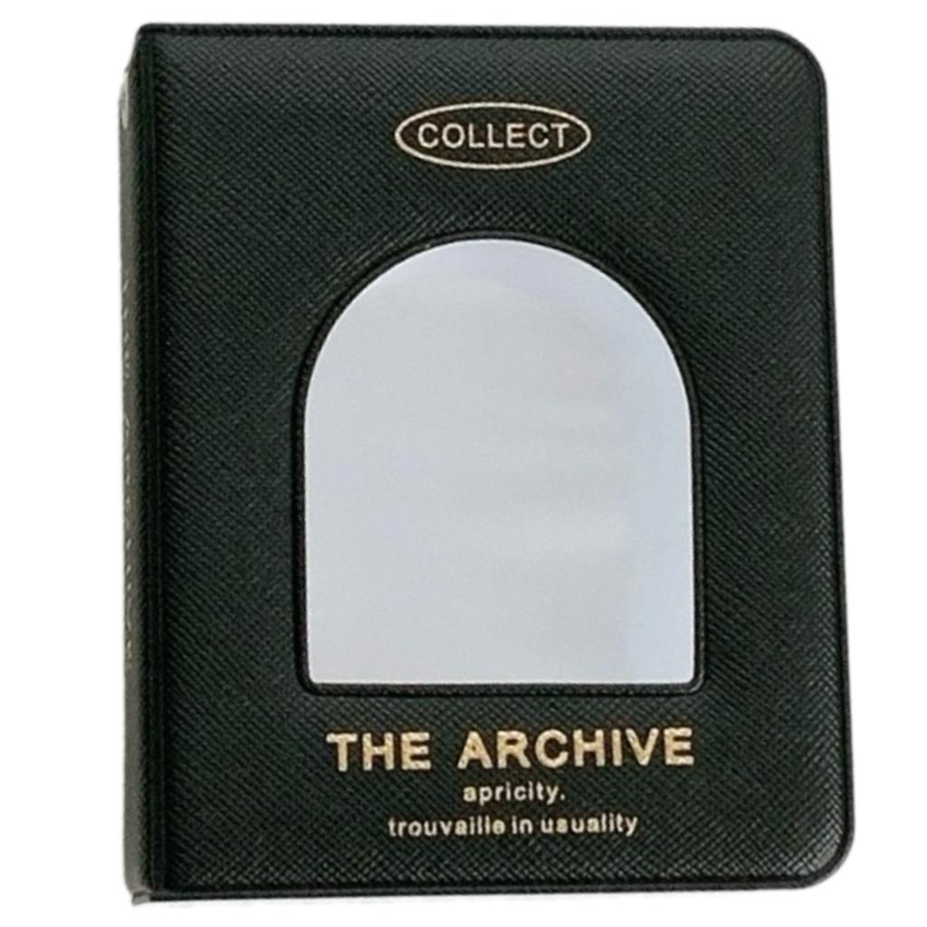 Mini Card Holders Album 40 Pocket Collection Photocard Book for Kids and Adults Portable Photo Binder with Clear Sleeves