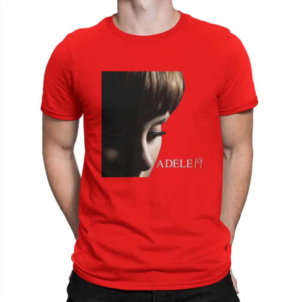 Fan Men T Shirts A-Adele Singer Cool Tee Shirt Short Sleeve Crew Neck T-Shirts Pure Cotton Gift Idea Clothing