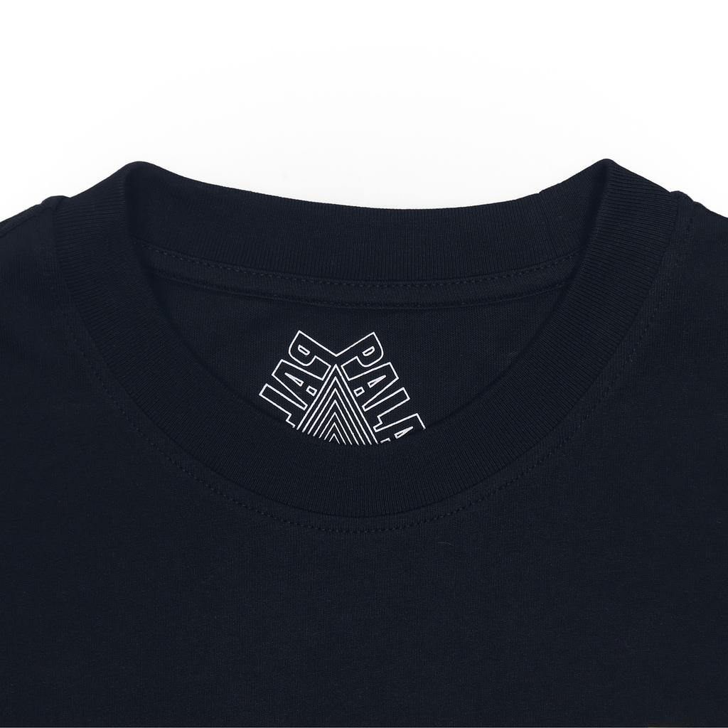 Palace SS22 Tri-Surf Gradient Letter Print Crew Neck Short Sleeve Футболка унисекс Топы черного цвета P22TS159