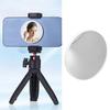 2.28 Inch Magnetic Phone Makeup Mirror Round Portable Makeup Mirror for   Phones 15 14 13 12 for Selfies   Strming