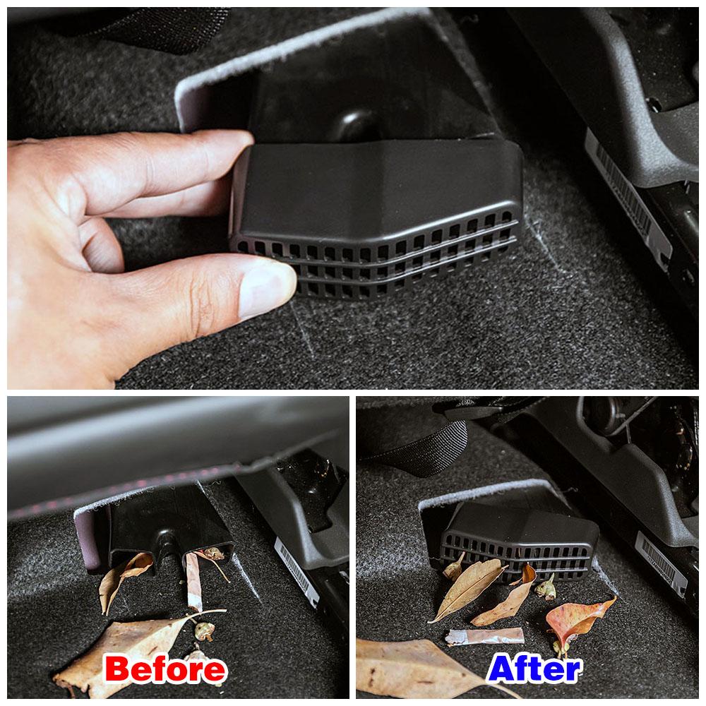 Для Honda Accord CRV CR-V Civic City Vezel HR-V Jazz Fit Seat AC Heat Floor Air Conditioner Vent Outlet Cover Grill