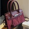 Popular Simple Handbag Bag Women's New Fashion Shoulder Bag High-end Commuter Messenger Bag