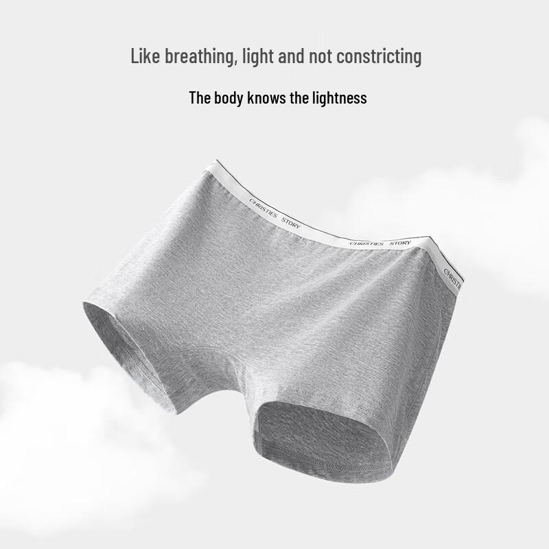 Christies Women's Seamless Cotton Antibacterial Boxer Briefs 3-Pack