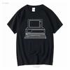 A1 Винтажная футболка 80-х IBM Personal Computers On Campus Взрослая XL Синяя Мужская с длинным или коротким рукавом винтаж Стирка с принтом