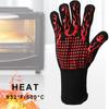 1 × экстремально жаропрочные перчатки, перчатки для приготовления пищи на гриле, перчатки для барбекю, 1472 ℉