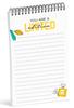 Inkdotpot To Do List Notepad – 6” X 9” Paper Stationery, You Are Limited Edition Spiral Notepad Daily Checklist-(50 Sheets)