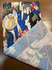 hand towel from all over the Yumeji Hoshiai Ukiyo-e world, Takehisa,