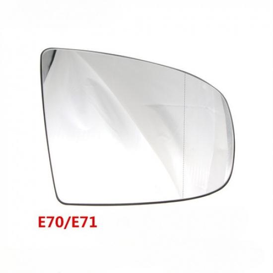 Накладка на рамку бокового зеркала для BMW X5 E70 2006-2013 с повторителем поворота нижняя крышка