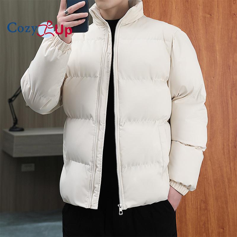 Cozy Up Men's Puffer Jacket Lightweight Warm Winter Coats Water Repellent Windproof Insulated Jacket