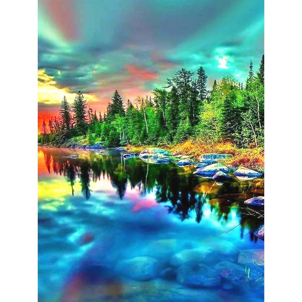 Алмазная живопись 5D DIY рисунок в ассортименте