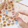 Kawaii Candy Animal Drop Наклейка Симпатичные DIY Игрушка Наклейки Мультфильм 3D Декор Наклейки DIY Скрапбукинг
