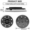 Sanding pad for Festool, 125mm ultra durable, soft, 8 holes replacement