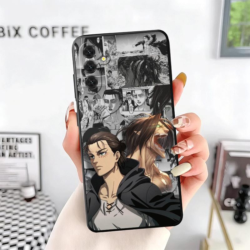 A-Attack On T-Titan Anime Soft Phone Case for Samsung A17 A37 A57 A16 A26 A36 A56 A15 A25 A35 A55 A14 A24 A34 A54 A13 A23 A33 A5