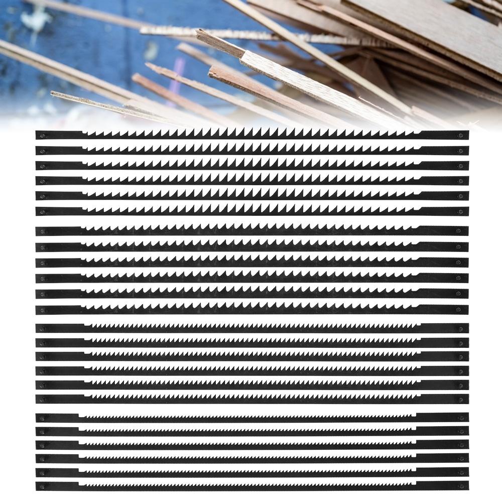 Набор из 24 пильных полотен из углеродистой стали, ассортиментный набор, полотна для быстрой резки, профессиональные пильные принадлежности