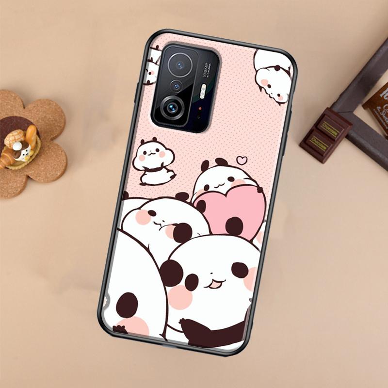Милый Чехол-Панда Для Xiaomi POCO X7 Pro X3 X5 X6 F3 F5 F6 M6 Pro 11T 12T 13T 14T Pro 13 14 Ultra Чехол