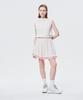 Le Sonnet Iris Pleated Dress Cream