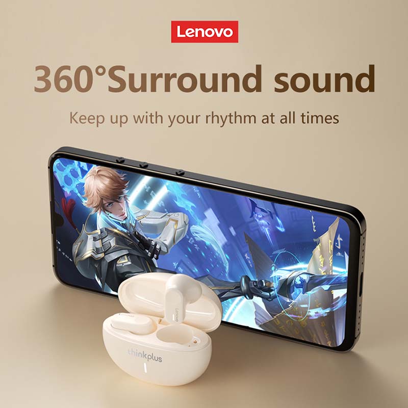 Lenovo LP19 Bluetooth 5.1 Наушники TWS Спортивные наушники Беспроводные наушники-вкладыши Двойной микрофон HD Гарнитура