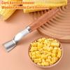 Corn Cob Peeler Corn Kernel Remover with Ergonomic Handle Arc-Shaped Shovel Head Multipurpose Kitchen Gadget