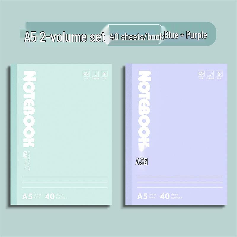 Яркий блокнот в стиле Color Block формата A5/B5 - Идеально для студентов, Мягкая обложка, Не просвечивает, Гладкое письмо