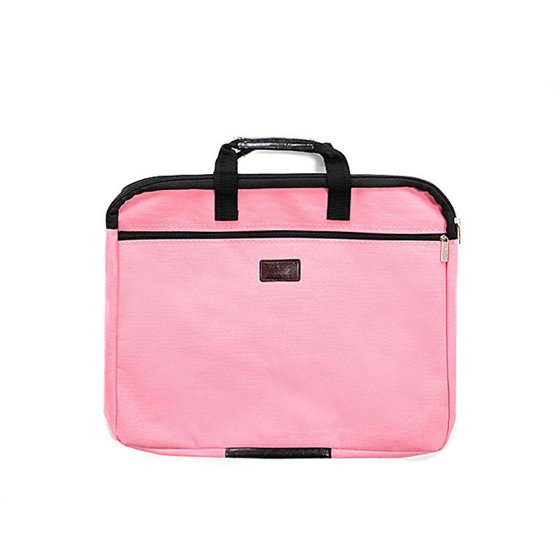 Водонепроницаемая двухслойная холщовая сумка формата А4 для конференций и документов с печатью логотипа