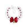 Jingle Bell Cat Bell Collar Knitted Yarn Cute Santa Hat Pet Christmas Hat  Pet Party