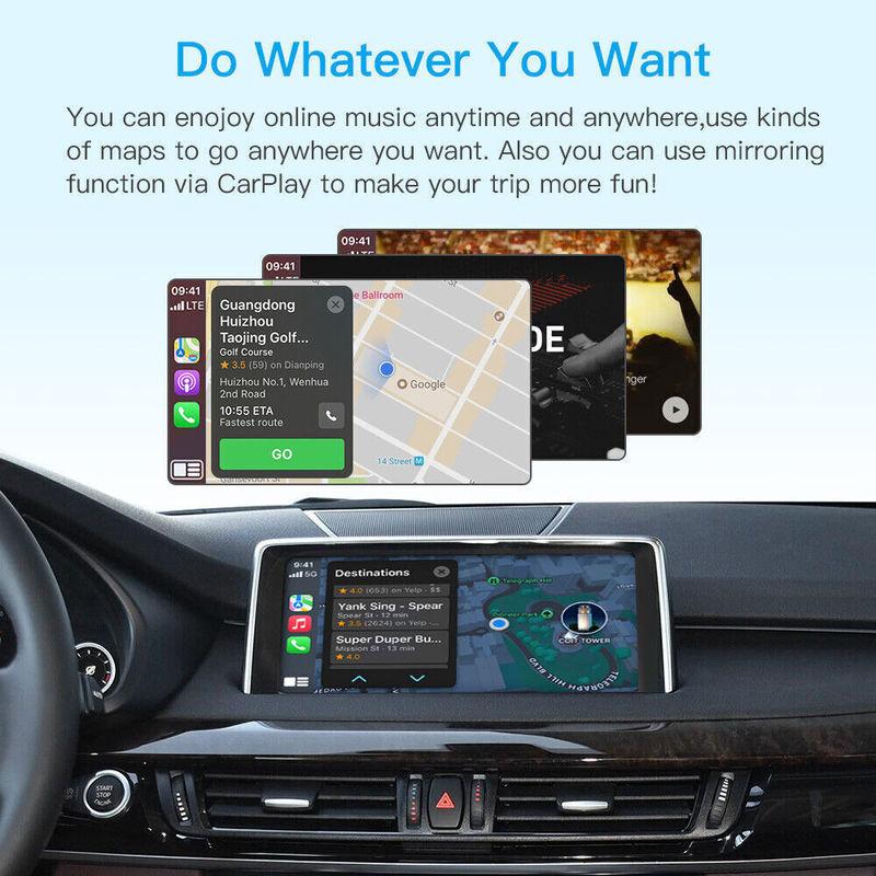 Беспроводной CarPlay Android Auto Для BMW 1 серии F20 F21 2 серии F22 F23 F45 CIC/ NBT Системный модуль Навигация Airplay