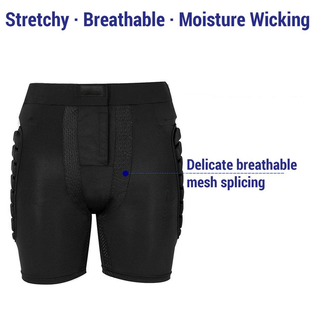 Шорты с 3D-подкладкой для скейтбординга, сноуборда, катания на лыжах для женщин и мужчин