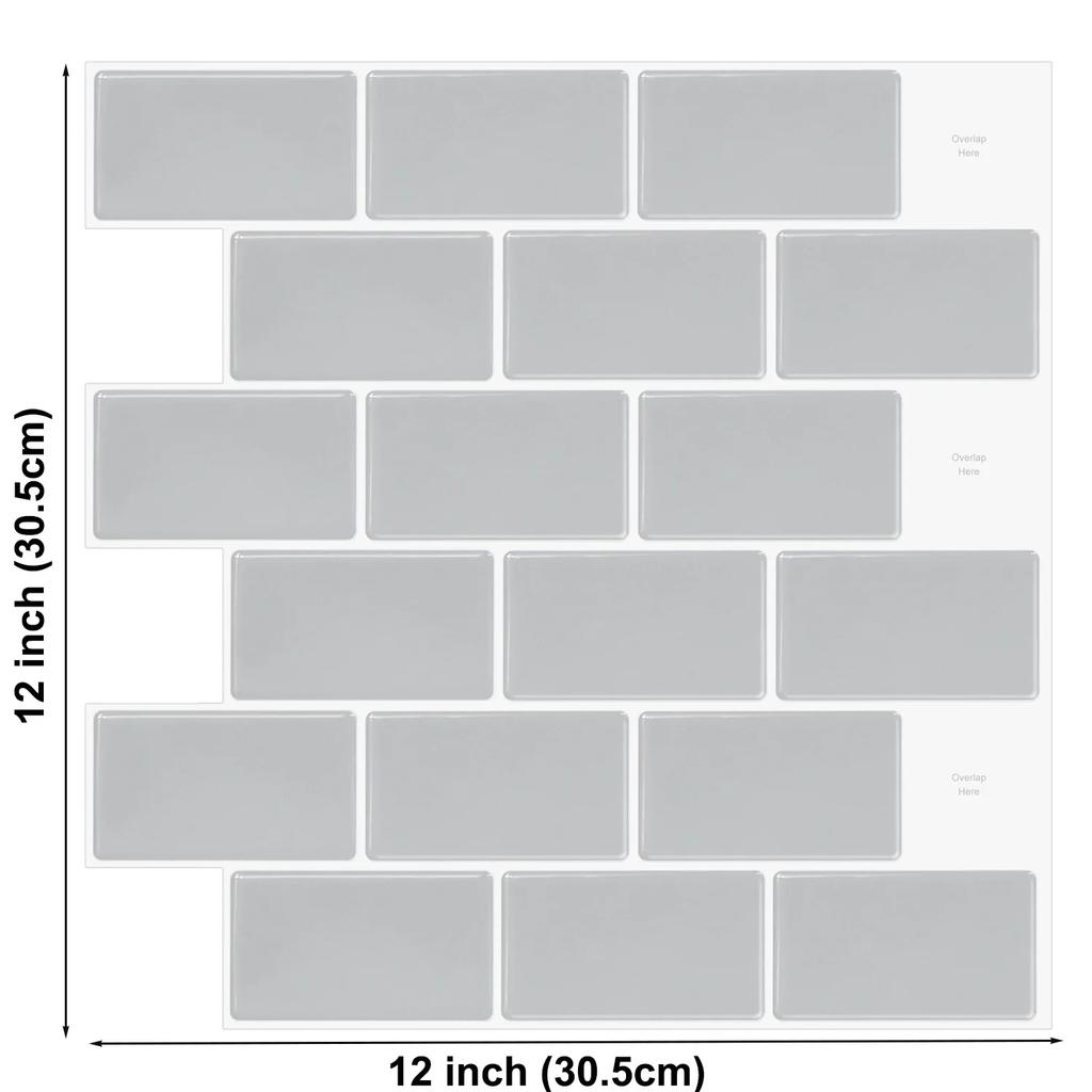 1/10 шт. 3D Новые водонепроницаемые потолочные настенные наклейки из пенопласта, квадратные настенные покрытия, самоклеящиеся обои для детской комнаты, гостиной