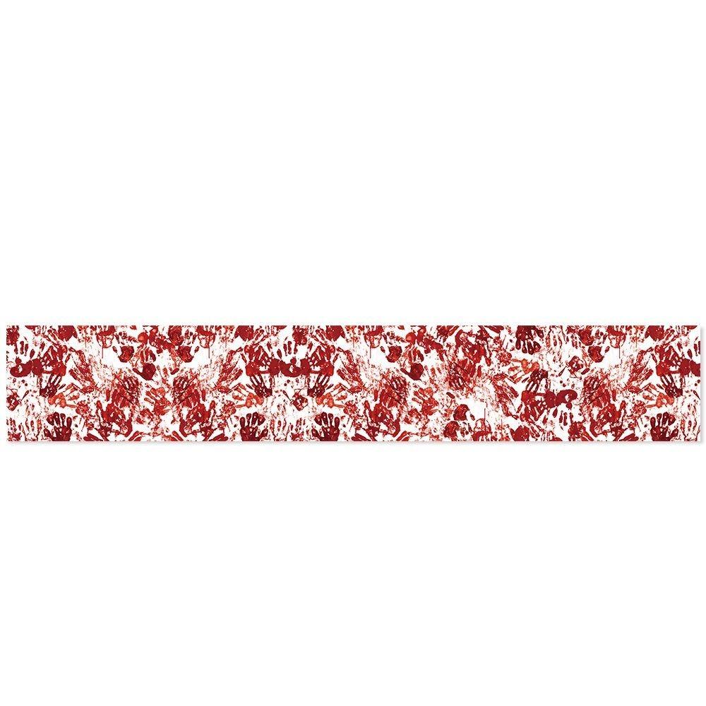 Bloody Halloween Decorative  Tablecloth Handprint Table Cover Scary Placemat  Halloween Party