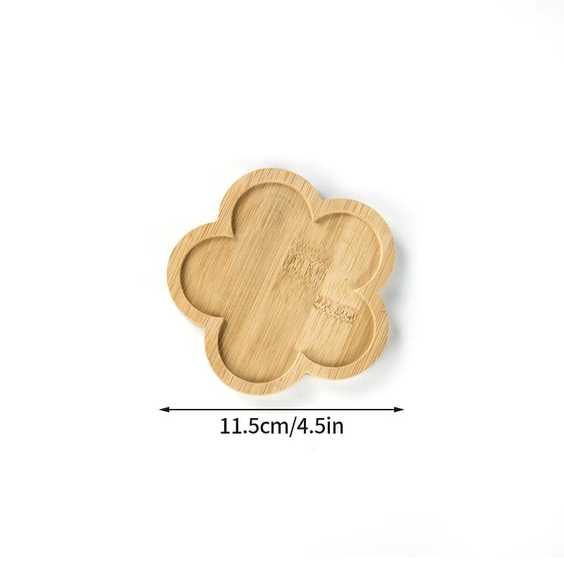 Подставка для цветочного горшка из бамбукового дерева, 10 стилей, креативный держатель для поддона для растений, домашний декор, мини-подставка для растений, подставка для суккулентов