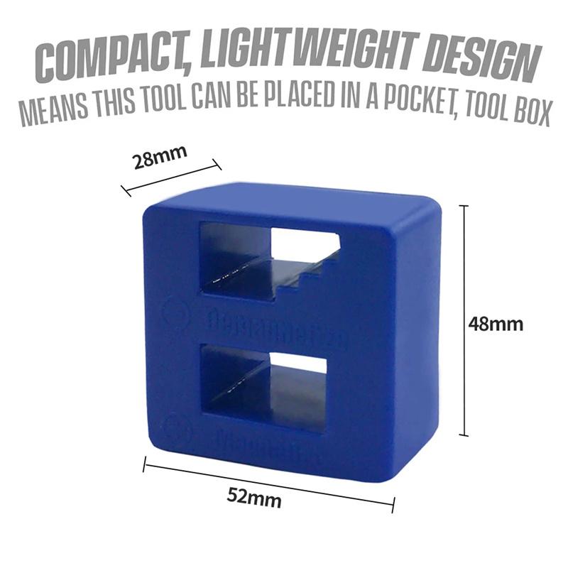 Precision Magnetizing and Degausser Screwdriver Magnetizing and Degaussing Screw Two-in-one Fast Magnetizing and Degaussing Tool