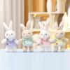 Hoodie Bunny Plush Keychain Toy Doll Cute Gift For Kids And Backpack Decoration