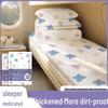 Train Sleeper Disposable Bedding Set: Bed Sheet, Duvet Cover, Pillowcase - Autumn/Winter Hotel Standard