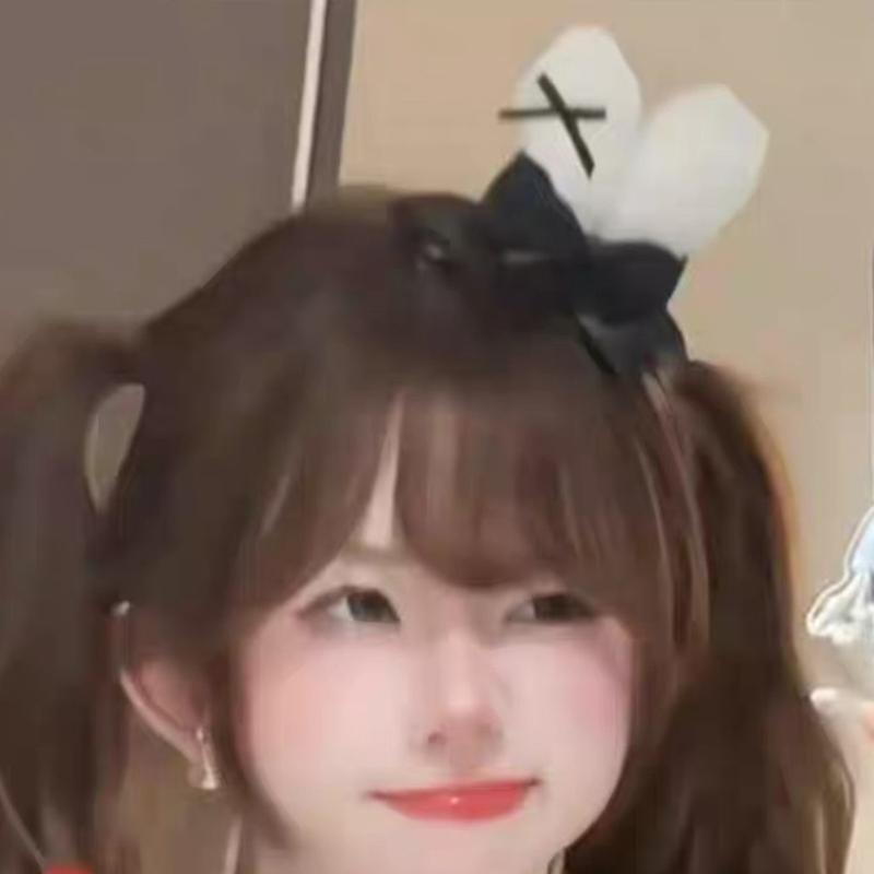 Аниме Тема Шляпа с кроличьими ушками Заколка для волос для женщин Девушка Повседневный наряд и Повседневная тематическая вечеринка Аксессуары для укладки волос