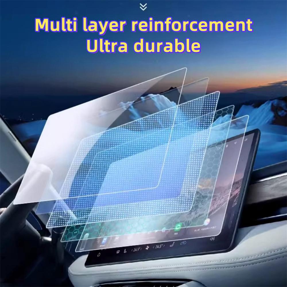 15.6inch For Jetour Traveller T2 2024 2023 Car GPS Navigation Tempered Glass Dashboard Screen protector Film Car Accessories