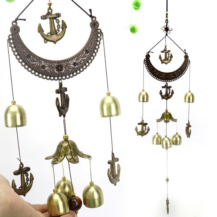 Старинные китайские литые ветряные колокольчики: Подвеска-колокольчик из меди для домашнего декора и подарков