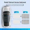 Улучшенный графеновый солнцезащитный козырек на крышу для Tesla Model 3/Y - Охлаждающая защита от солнца (Новая версия)