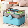 1pc Large Capacity MultiLayer Medical Box - First Aid Kit, Spacious Medicine Storage Container for Organizing Pills, Bandages, Medical Supplies