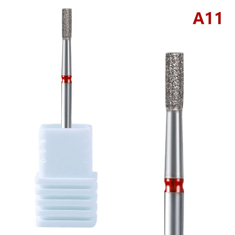 Алмазные фрезы для ногтей Очиститель кутикулы Для электрической дрели Маникюр Педикюр Полировка Инструмент для нейл-арта Салонные Домашние принадлежности