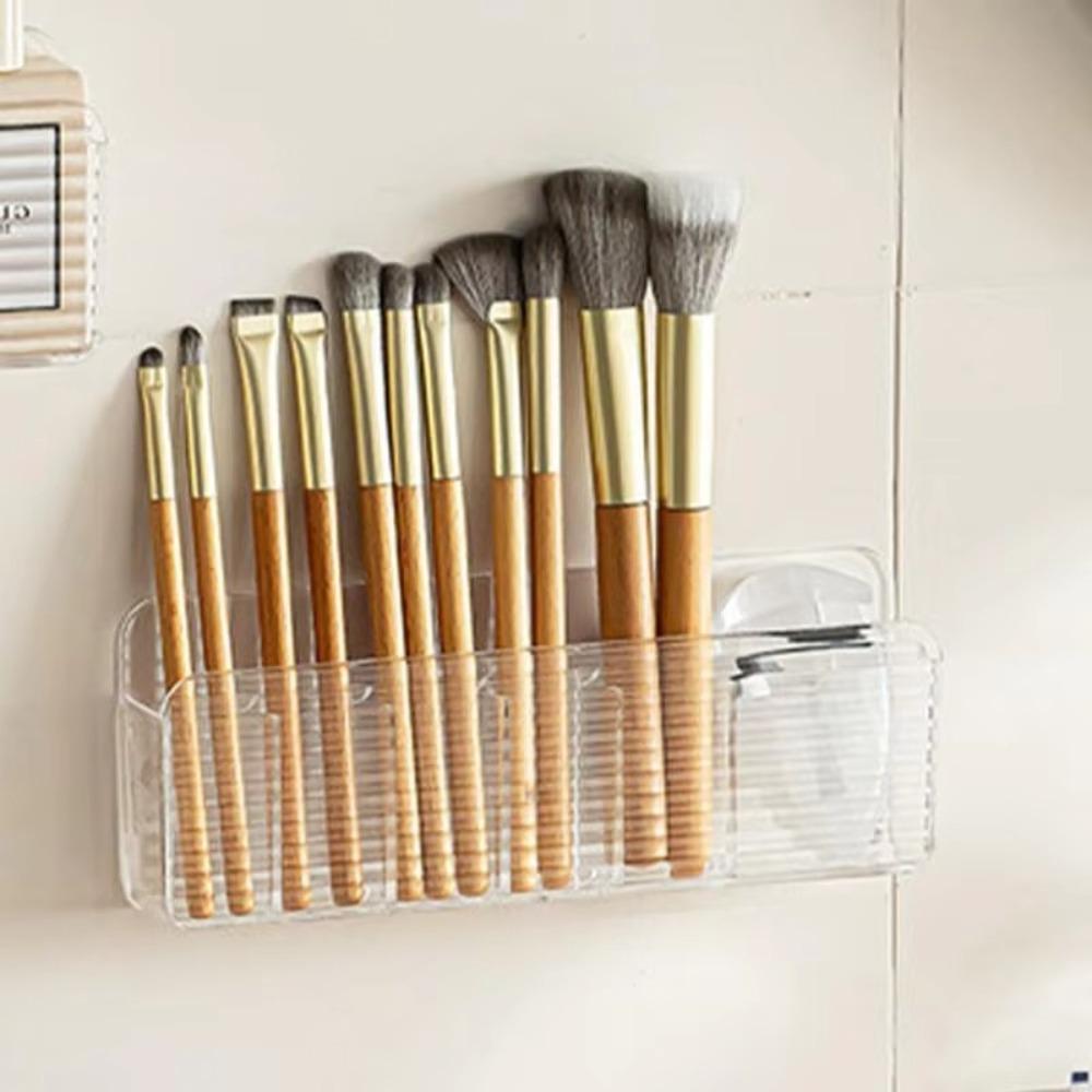 Wall-mounted Home Mobile Storage Shelf Punch-free Desktop Storage Container