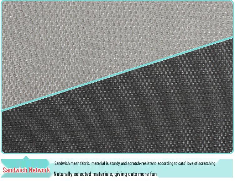 Double Layer Suction Cup Cat Hammock for Glass Windows