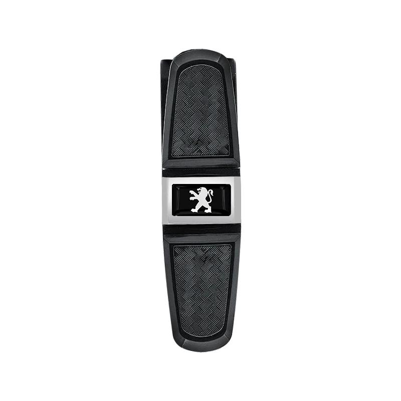 For Peugeot Car Sun Visor Glasses Box Universal Sunglasses Clip Card Ticket For Peugeot 206 207 307 3008 2008 308 407 408 508 30