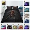 Duvet Cover Suit Insect Home Bedclothes with Pillowcase 3D Quilt Cover King Size Bedding Children Adult Bed Set